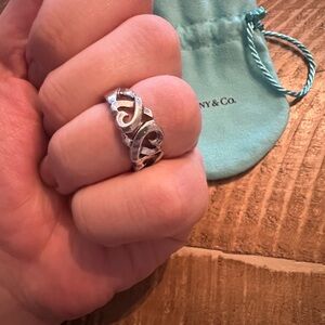 Tiffany & Co. Silver Swirl Ring